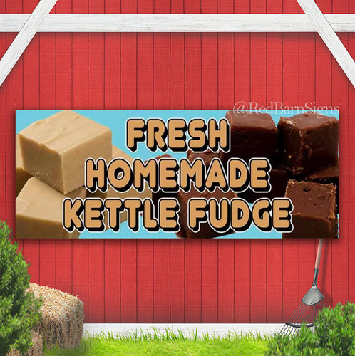 Fresh homemade kettle fudge - homemade,