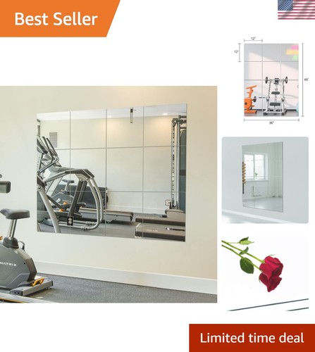 Frameless 12x12 inch wall - 12x12,