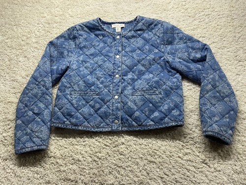 Rachel zoe quilted denim snap - quilted,