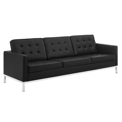 Maklaine tufted vegan leather - tufted,