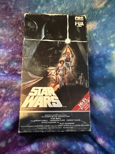 Star wars vhs 1977 original - vhs,