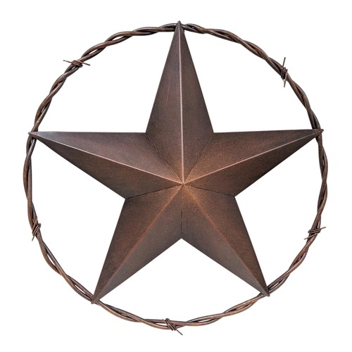 Rustic lone star wall - lone, art