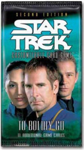 Star trek ccg boldly - star,