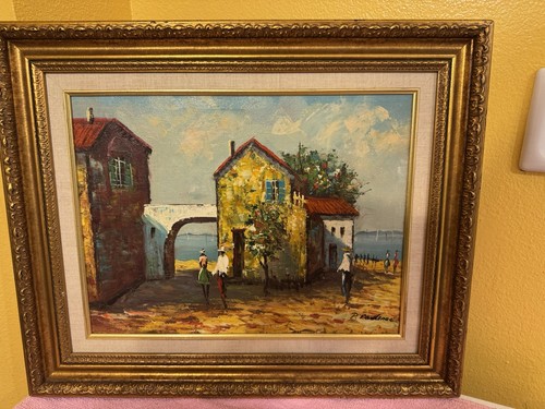 Vintage impressionist european - vintage,