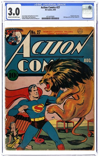 Action comics cgc - comics, #27