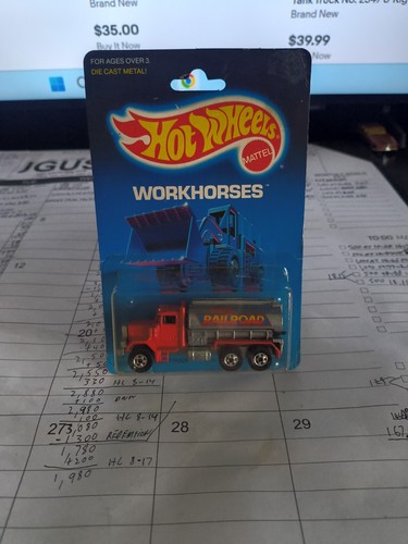 Hot wheels 1986 peterbilt tank - peterbilt,