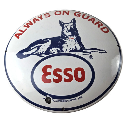 Vintage esso gasoline - vintage,
