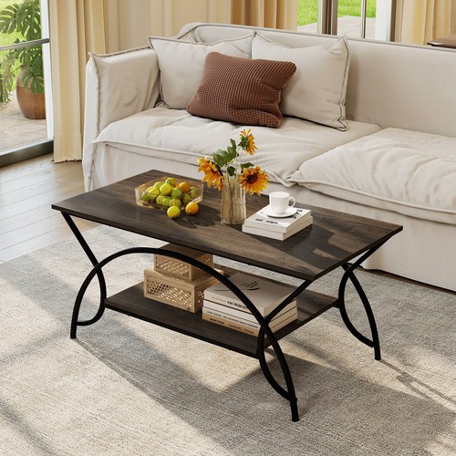 Tier industrial coffee table - industrial,