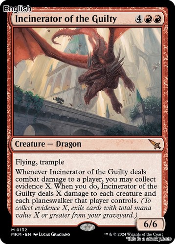 Incinerator the guilty - of,