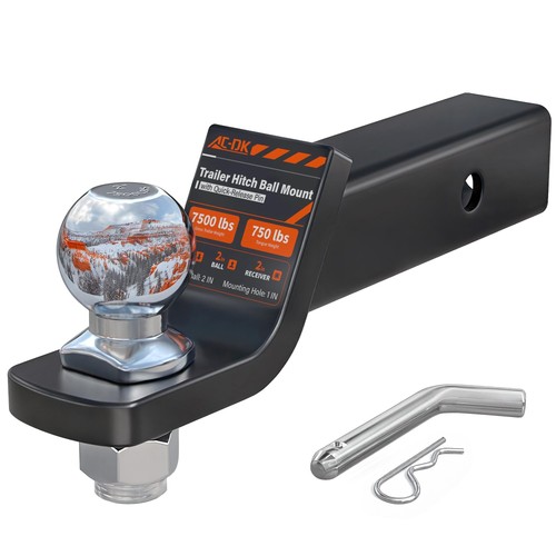 Trailer hitch ball mount - for, 2