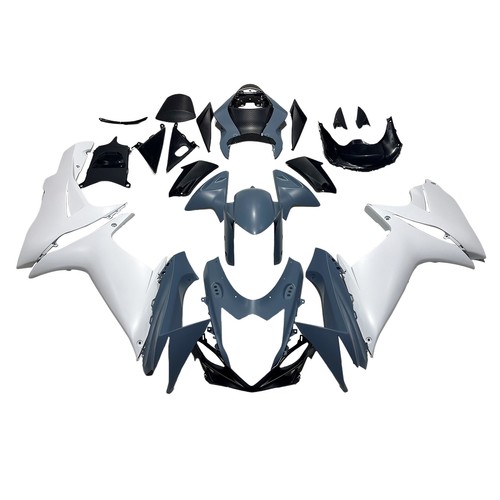 White cement grey - white, fairing