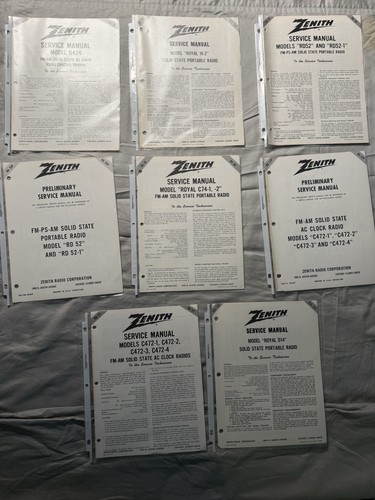 Lot zenith radio service - lot, 8