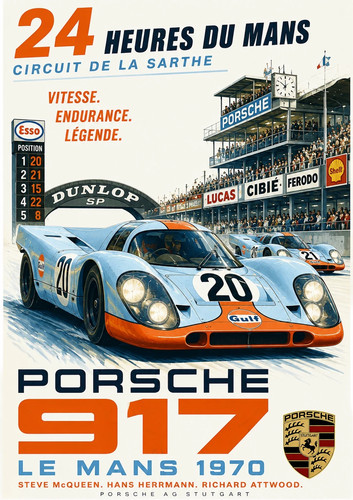 Porsche 917 mans - 917,