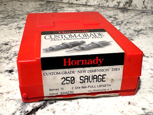Hornady 250 savage custom - hornady,