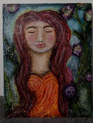 Signed original textured - signed,