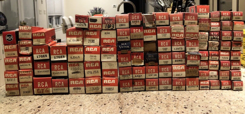 Rca vacuum tubes nos new - (100),