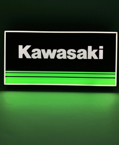 Kawasaki light led sign - up,
