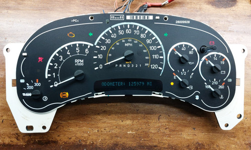 2006 2007 hummer instrument - hummer, h2