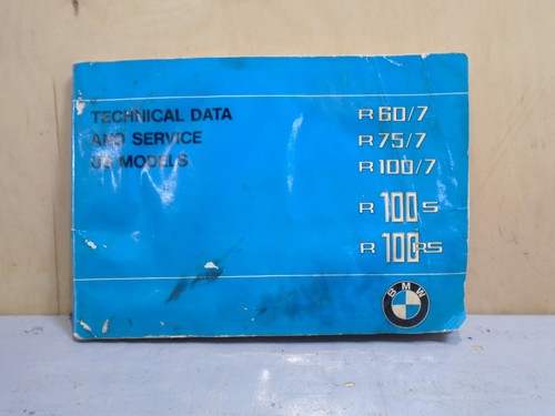 Bmw 1977 r100rs r100s r60 - bmw,