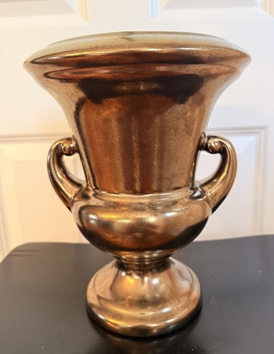 Vintage haeger bronze - bronze, urn