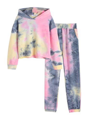 Teen girls tie dye tracksuit - teen,