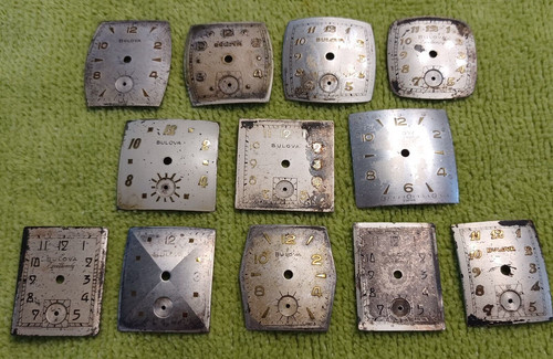 Lot bulova watch - of, 12