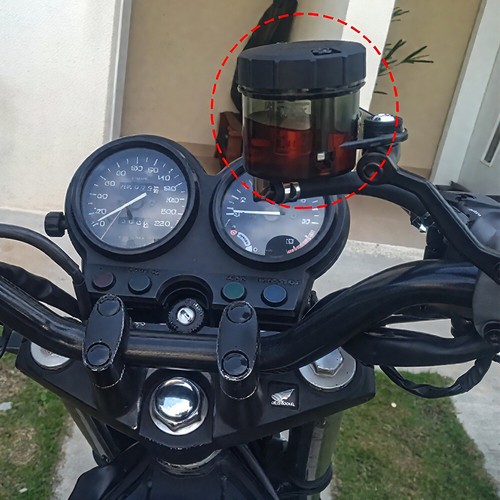 Motorcycle front brake clutch - front,