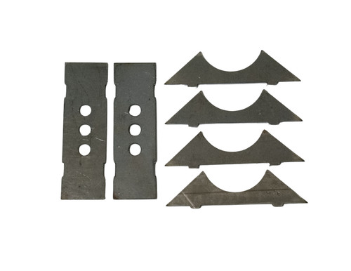 Wide leaf spring perch - 2.5",