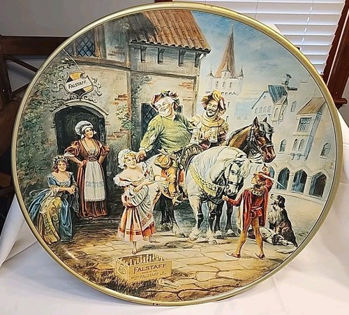 Falstaff advertising beer sign - falstaff,