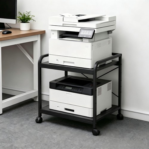 Tier under desk - 2, printer