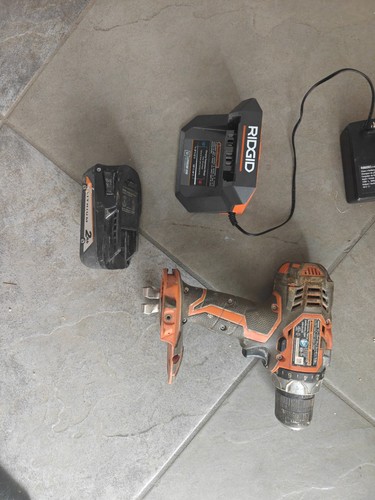 Ridgid 18v cordless drill - 18v,
