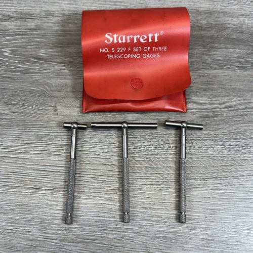 Used starrett 229 - s, f