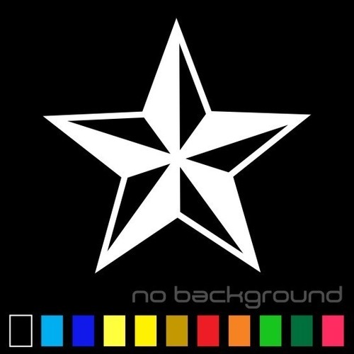 Nautical star vinyl - vinyl, decal