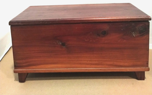 Vintage wood chest hand - vintage,