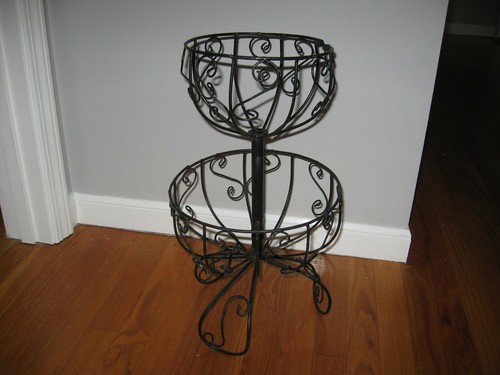 Vintage black curly - vintage, wrought