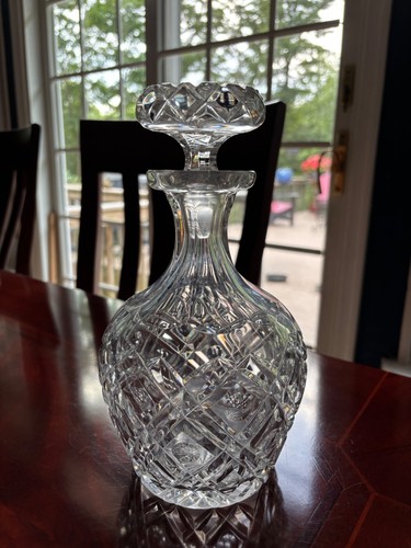 Vintage cut glass - cut,
