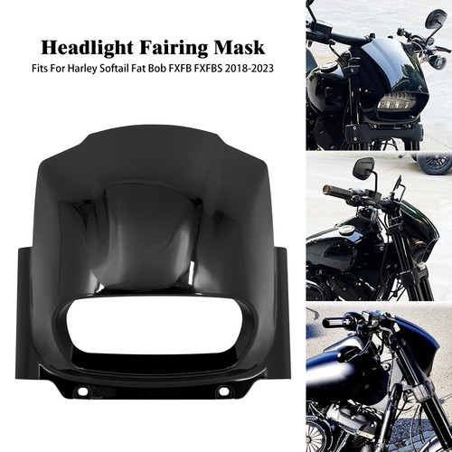 Black headlight fairing cover - headlight,