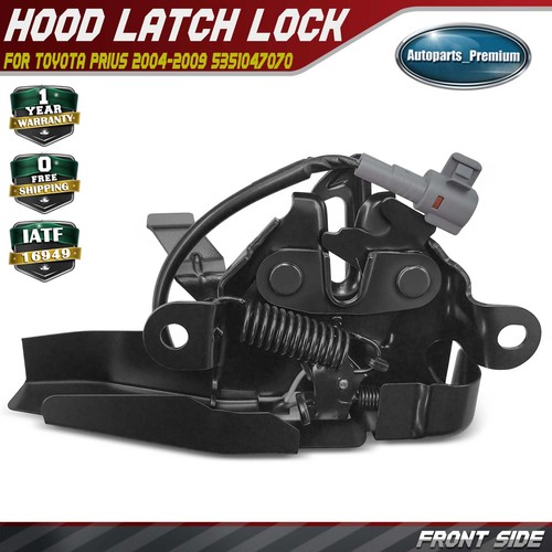 Front side hood latch - front,