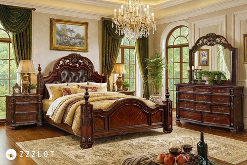 Sale 4pc poster bedroom - 4pc, king