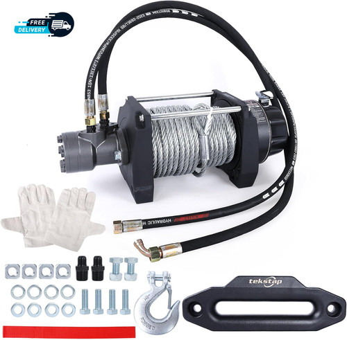 20000lbs hydraulic winch steel - 20000lbs,