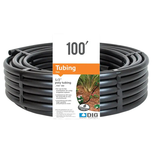 Drip irrigation tubing 2 - tubing, 1/2