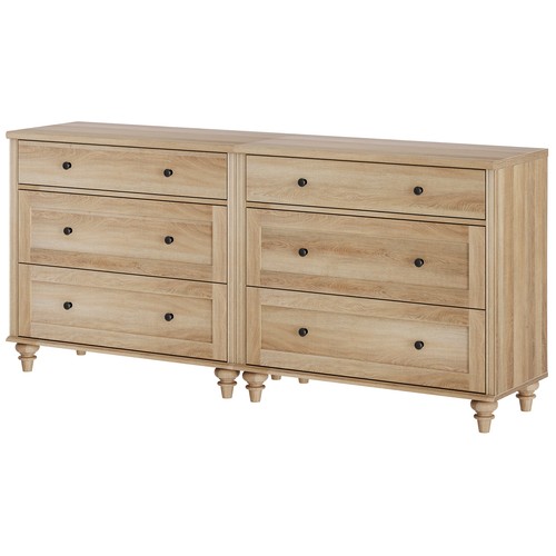 Wampat drawer oak dresser - oak,