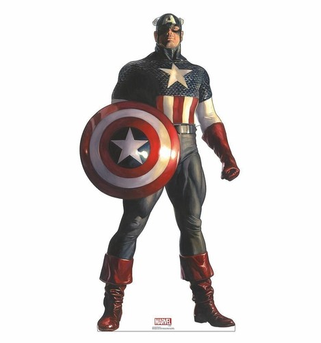 Captain america cardboard - captain,