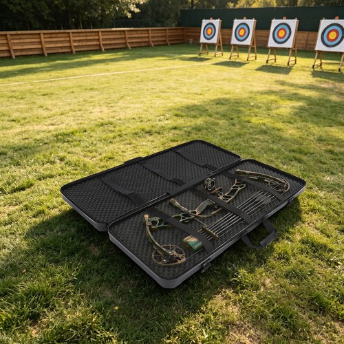Compound bow case - bow, with
