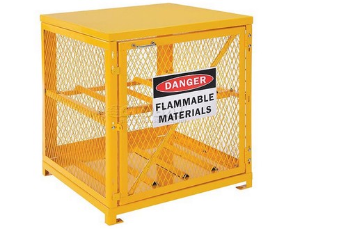 Cylinder storage cabinet for - cylinder,