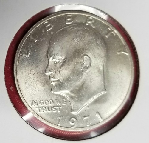 1971 eisenhower dollar - bu,