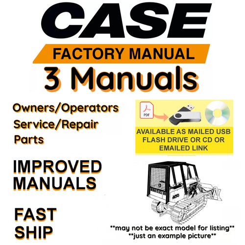 Case 450 crawler dozer - crawler, service