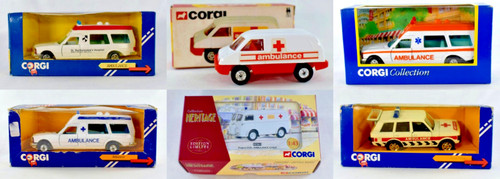 Vintage corgi ambulance - vintage,