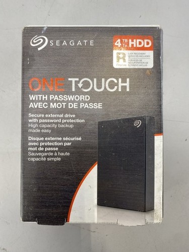 Seagate one touch - touch, 4tb