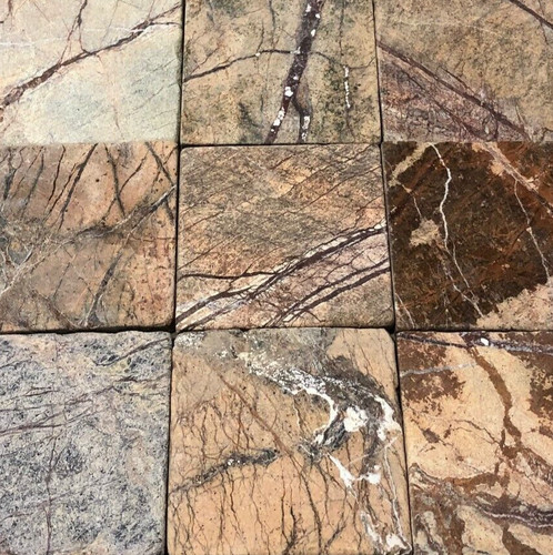 4x4 rainforest brown - rainforest, stone